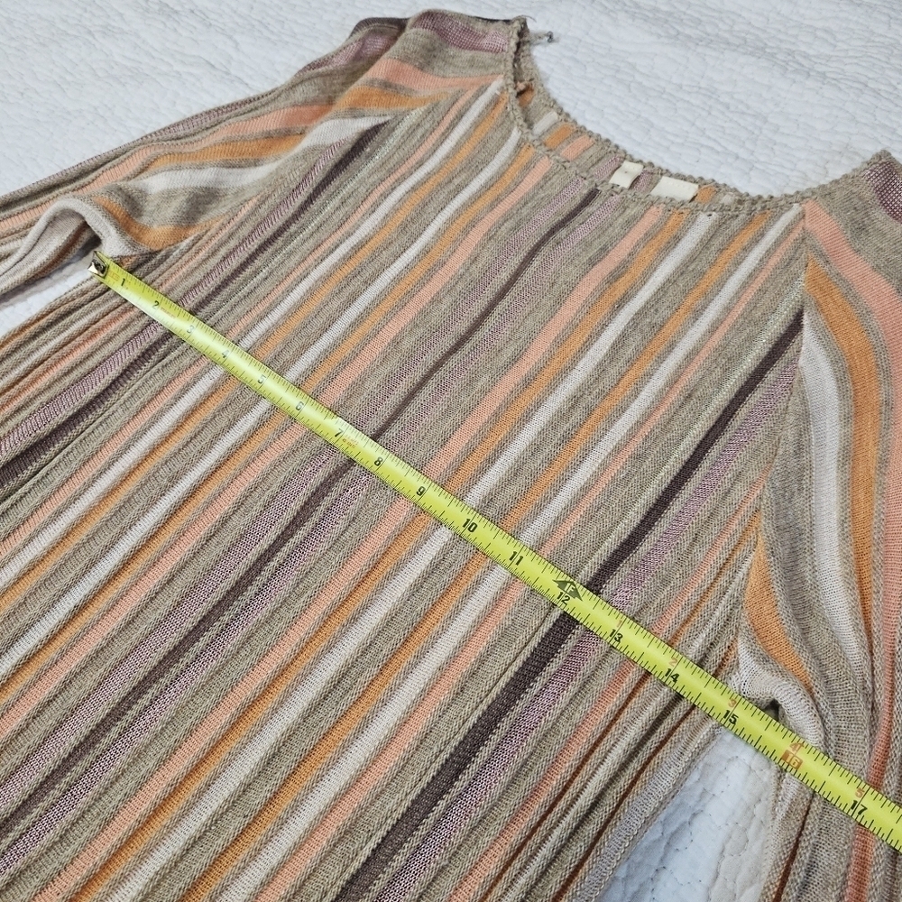 Anthropologie MOTH Nora Striped Swing Cut Sweater Dress - Picture 7 of 9